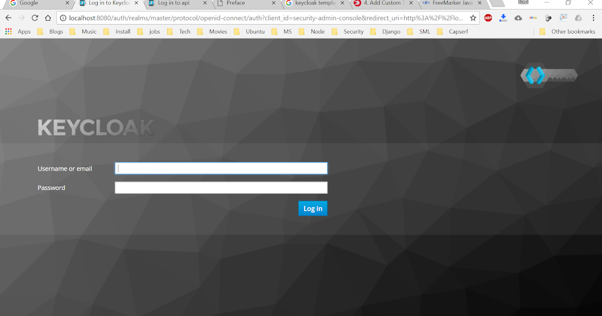 Customizing Keycloak themes Java Stack Flow