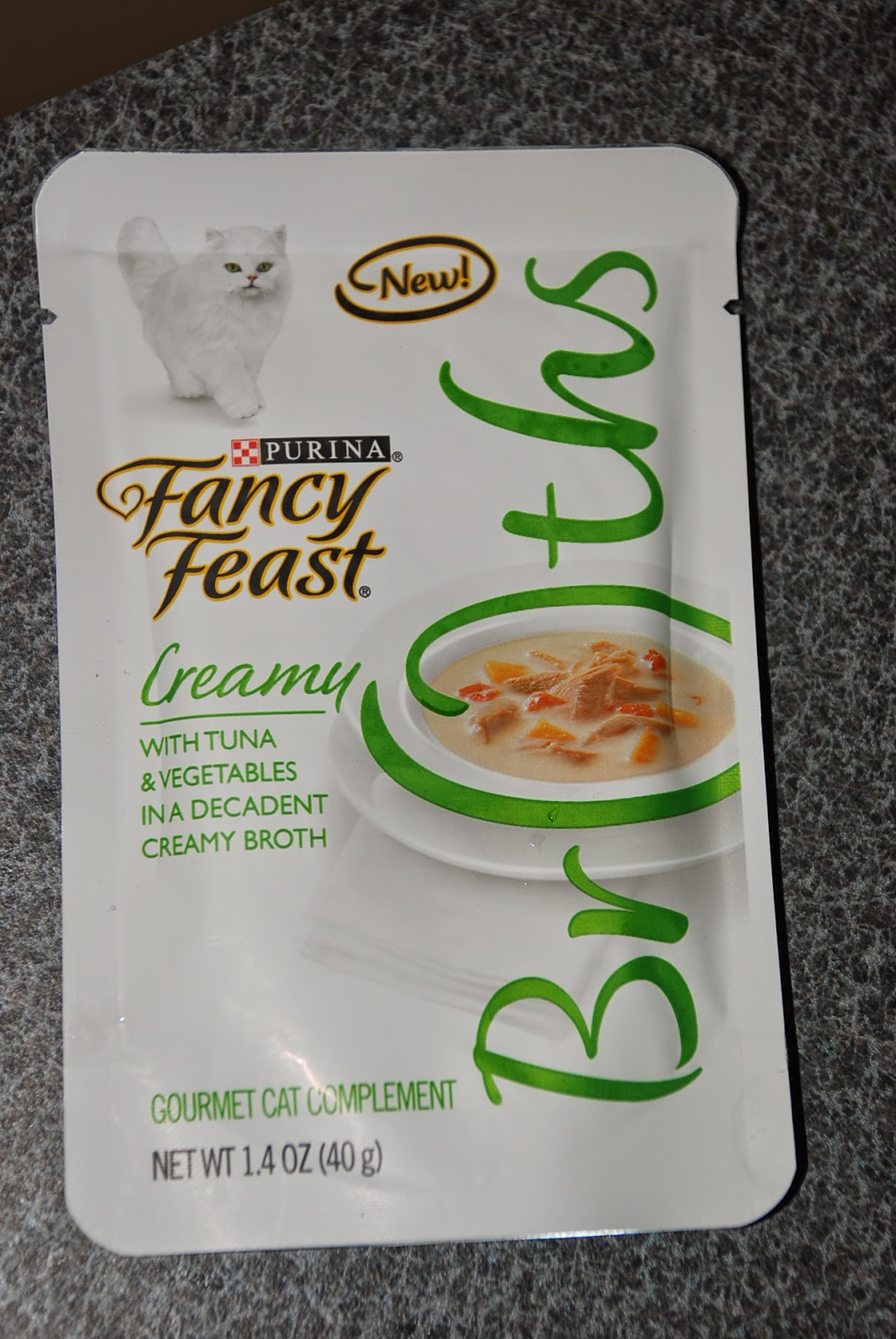 Andrea's World Reviews Fancy Feast® Broths & GIFT CARD GIVEAWAY!!