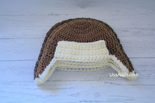 crochet earflap hat pattern- free crochet baby pattern