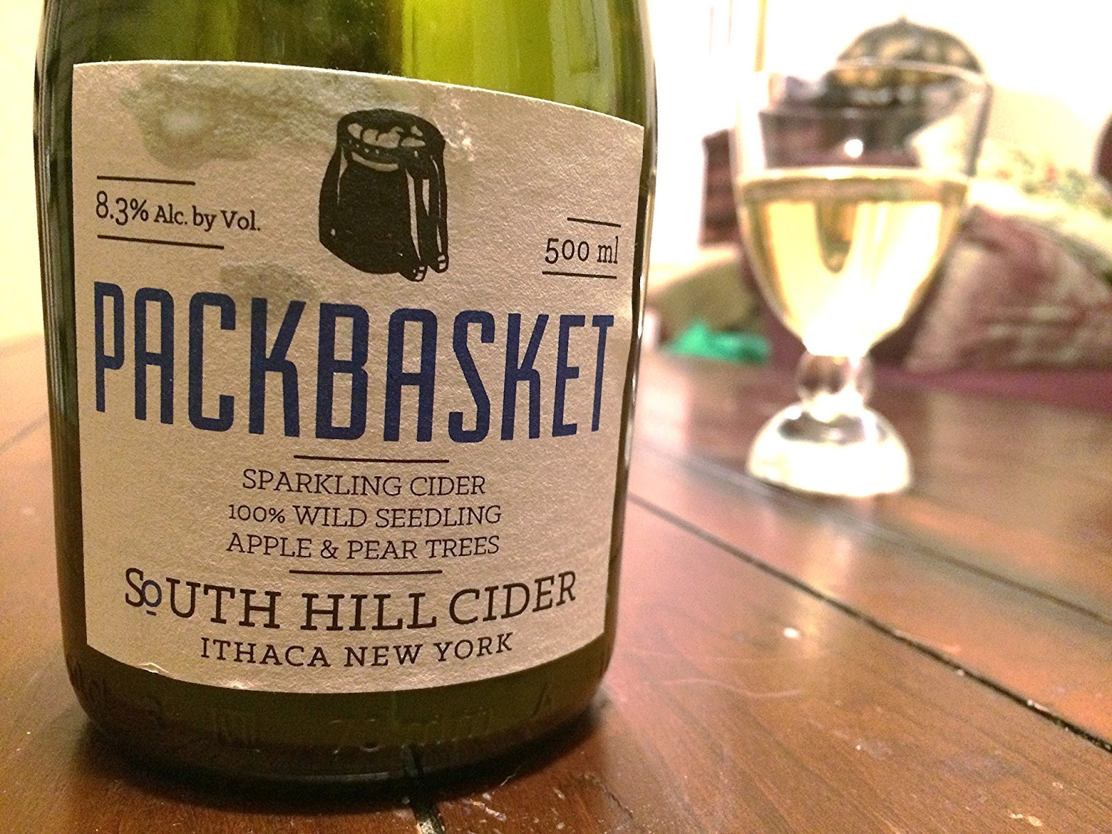 Along Came a Cider Cider Review South Hill Cider's 2014 Pack Basket