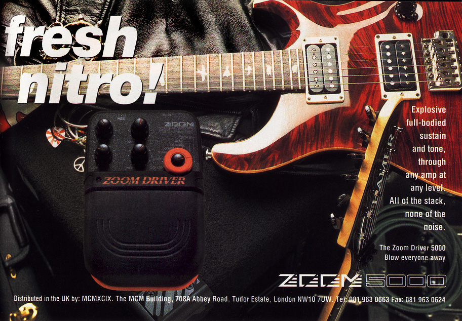 Classic Zoom Guitar and Studio Effects of the Early 1990s Botch