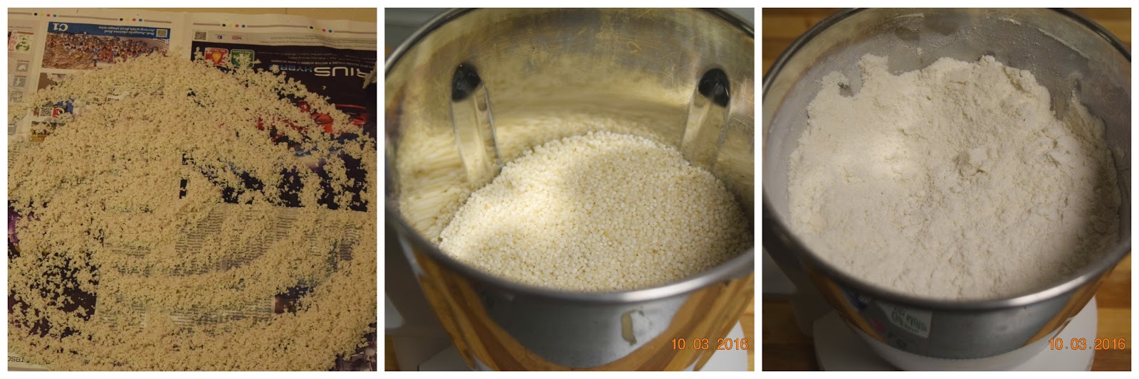 Poornima's Cook Book How to make Millet flour at home / How to make