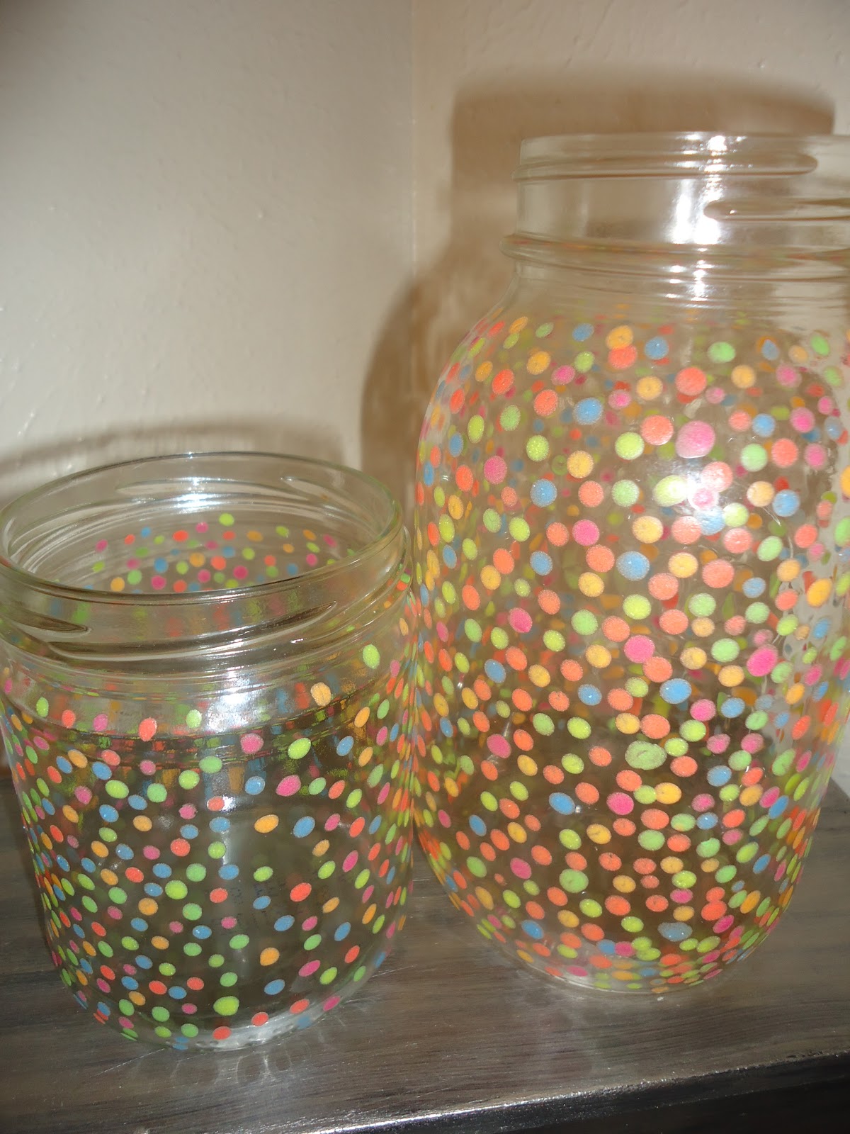 Crafter on a Budget How to Glow in the Dark Jars