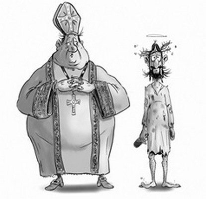 Image result for fat clergy