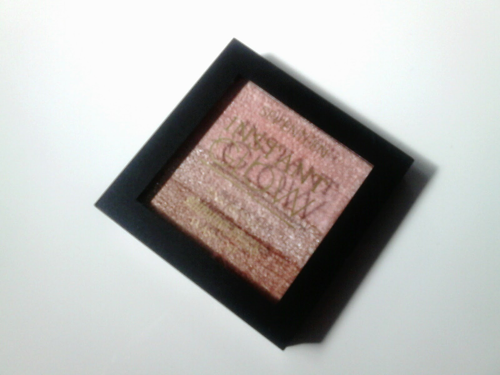 Seventeen Instant Glow Shimmer Brick Pink Bronze
