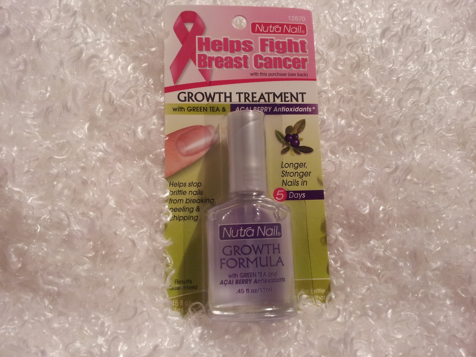 Beautiful Sweet Tarte Nutra Nail Review