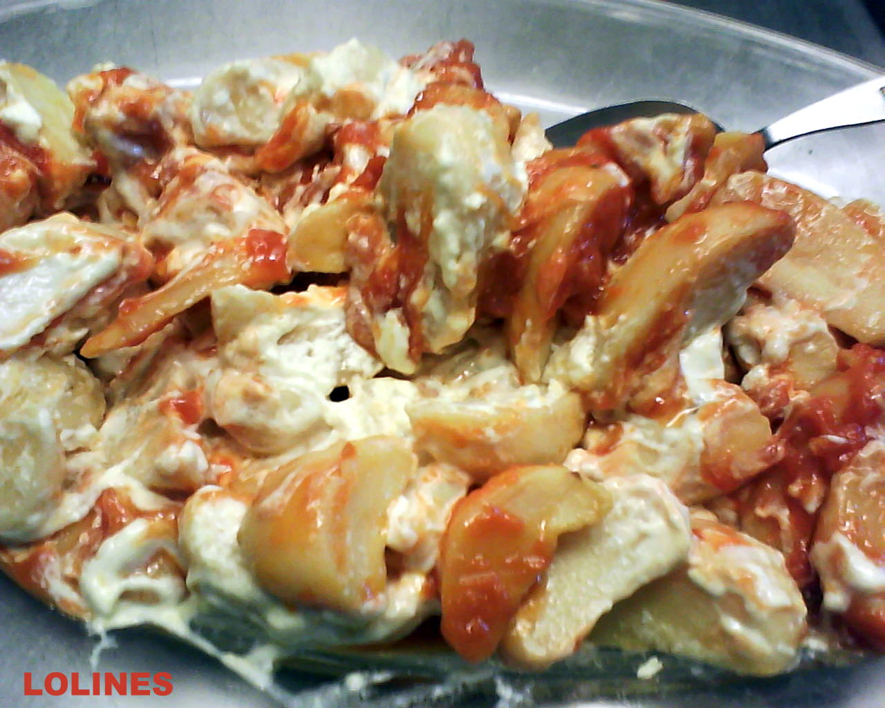 CUINA AMB LA LOLINES PATATAS BRAVAS "ROSARA"