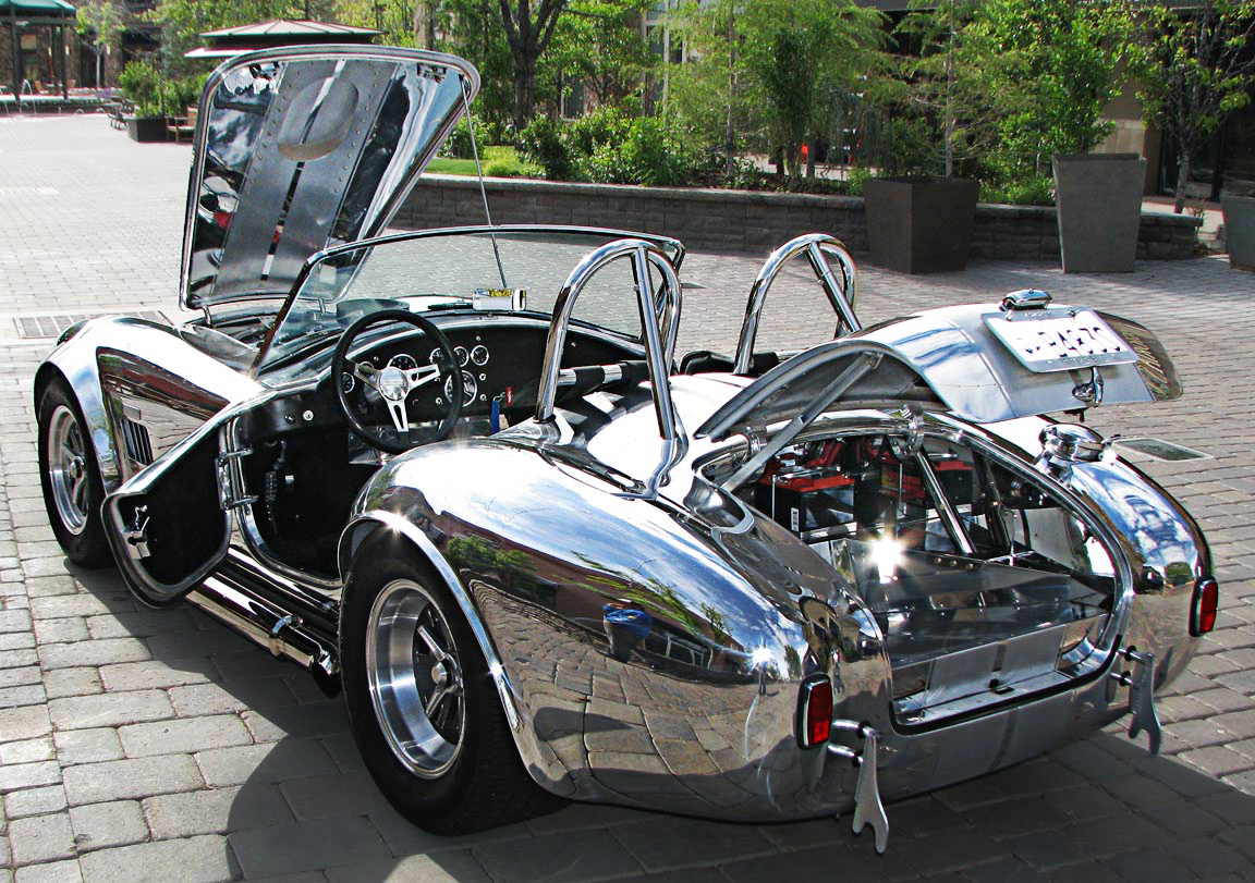 MUSCLE CAR COLLECTION Shelby Cobra Polished Aluminum Paint