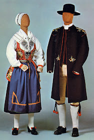 FolkCostume&Embroidery: Mens costume of Leksand, Dalarna, Sweden, and ...