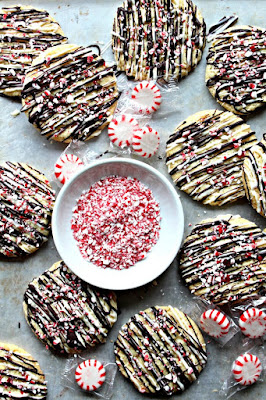 peppermint crunch cookies