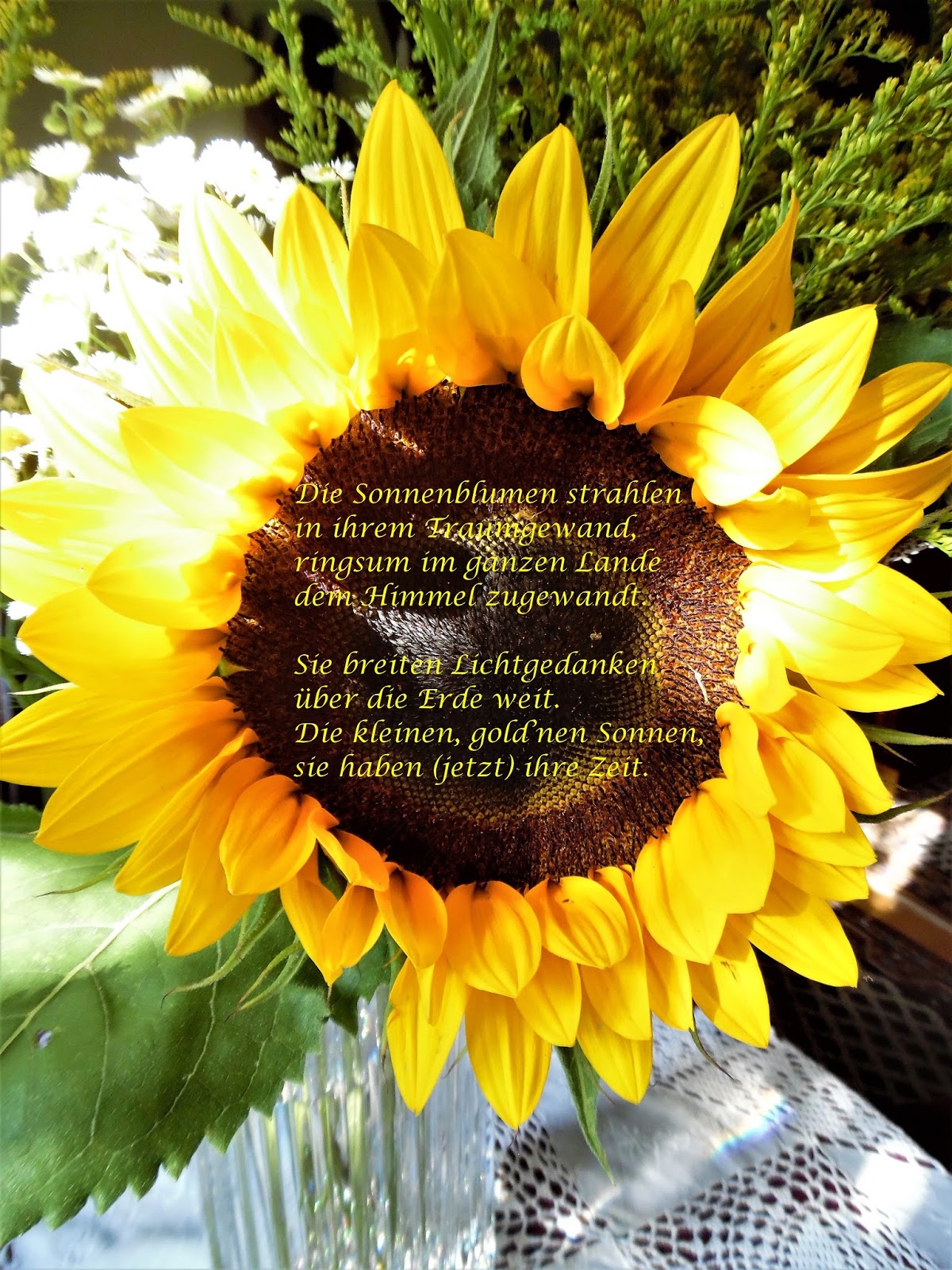 Heidis Grune Ecke Das Symbol Des Sommers In Der Vase