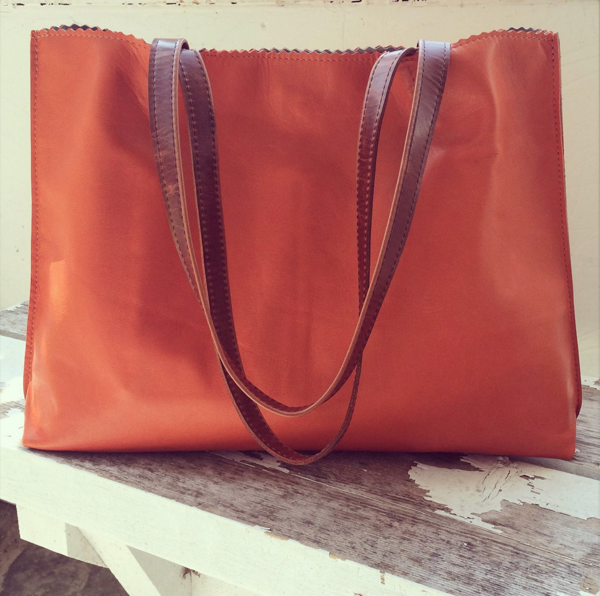 Elegant Leather Handbags By My Niece Robin Fogg