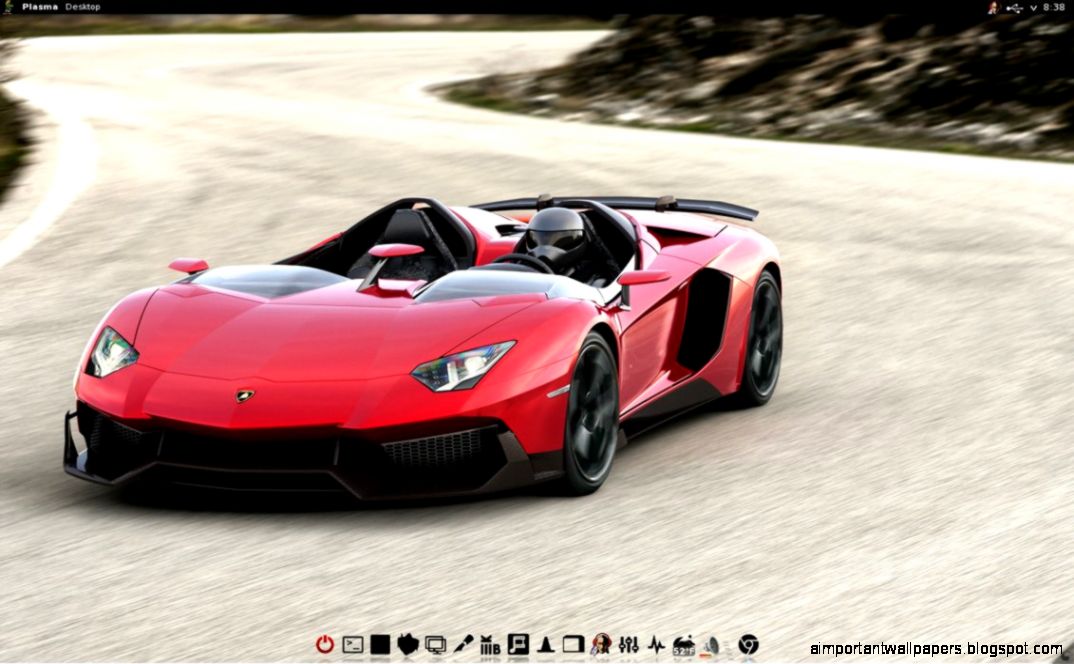 Chakra Linux Black n Red Lamborghini by CraazyT on DeviantArt