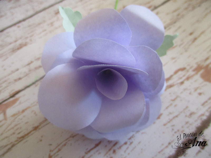 Ramo de flores de papel