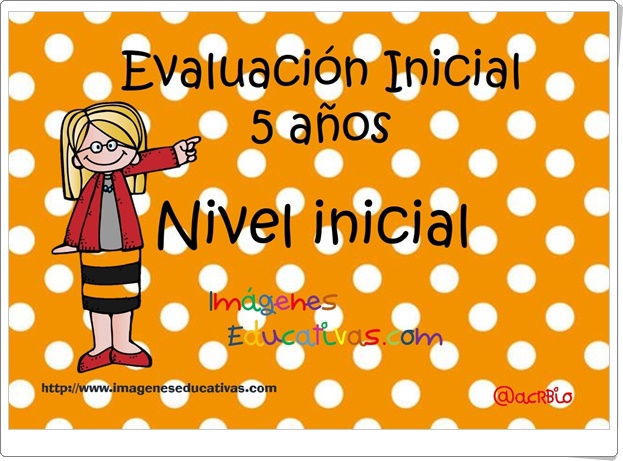 "Evaluación Inicial de Educación Infantil de 5 años"