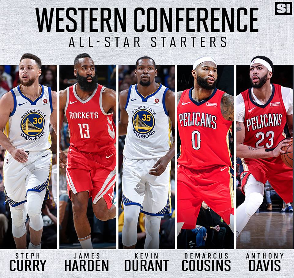 CRAZY COOL GROOVY!!!: 2018 NBA ALL-STAR GAME STARTING ...