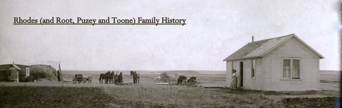 Rhodes Family History