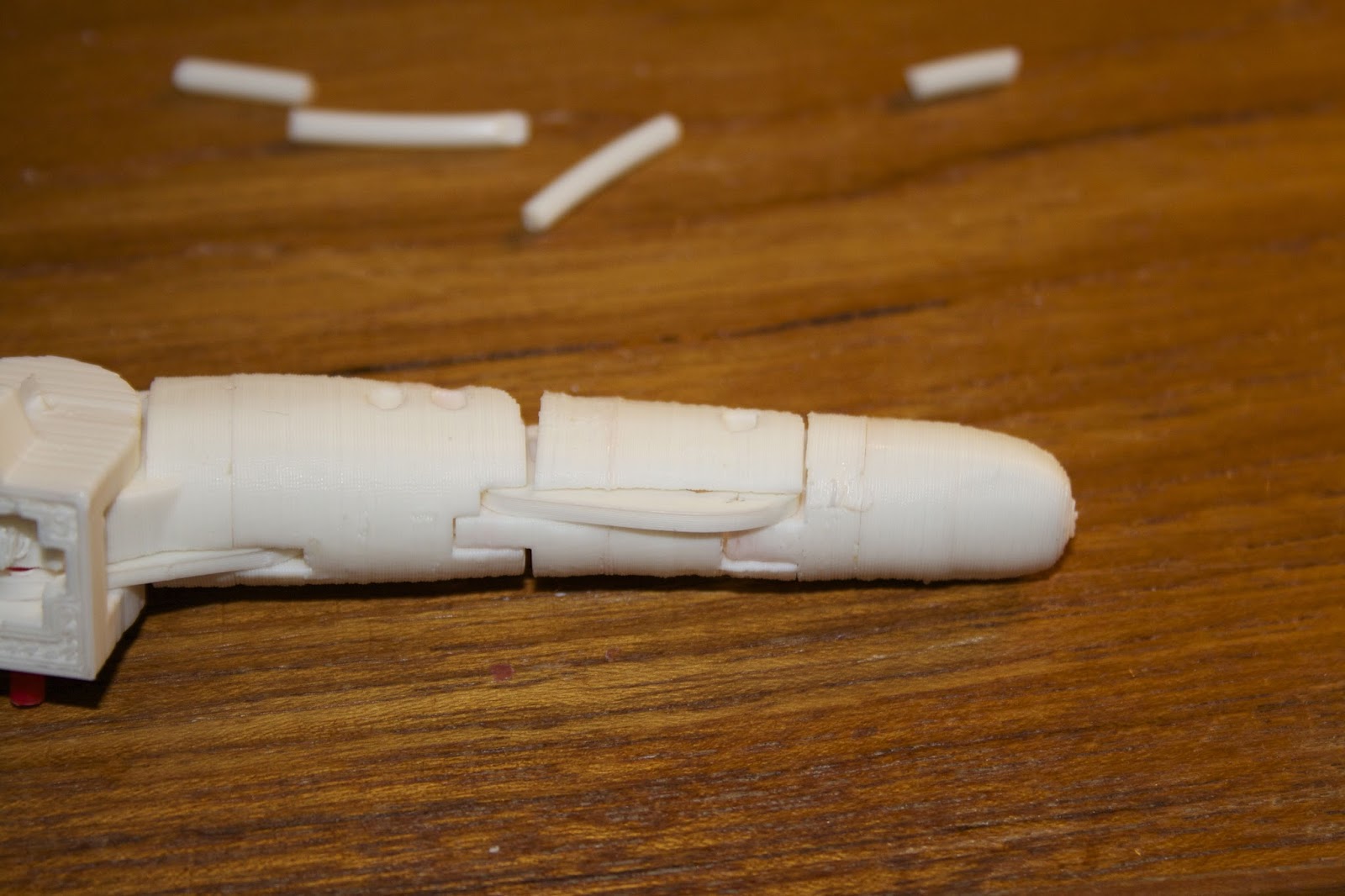 My InMoov Finger assembly 4 and other stuff