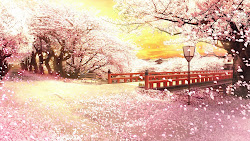 anime landscape outdoor park background