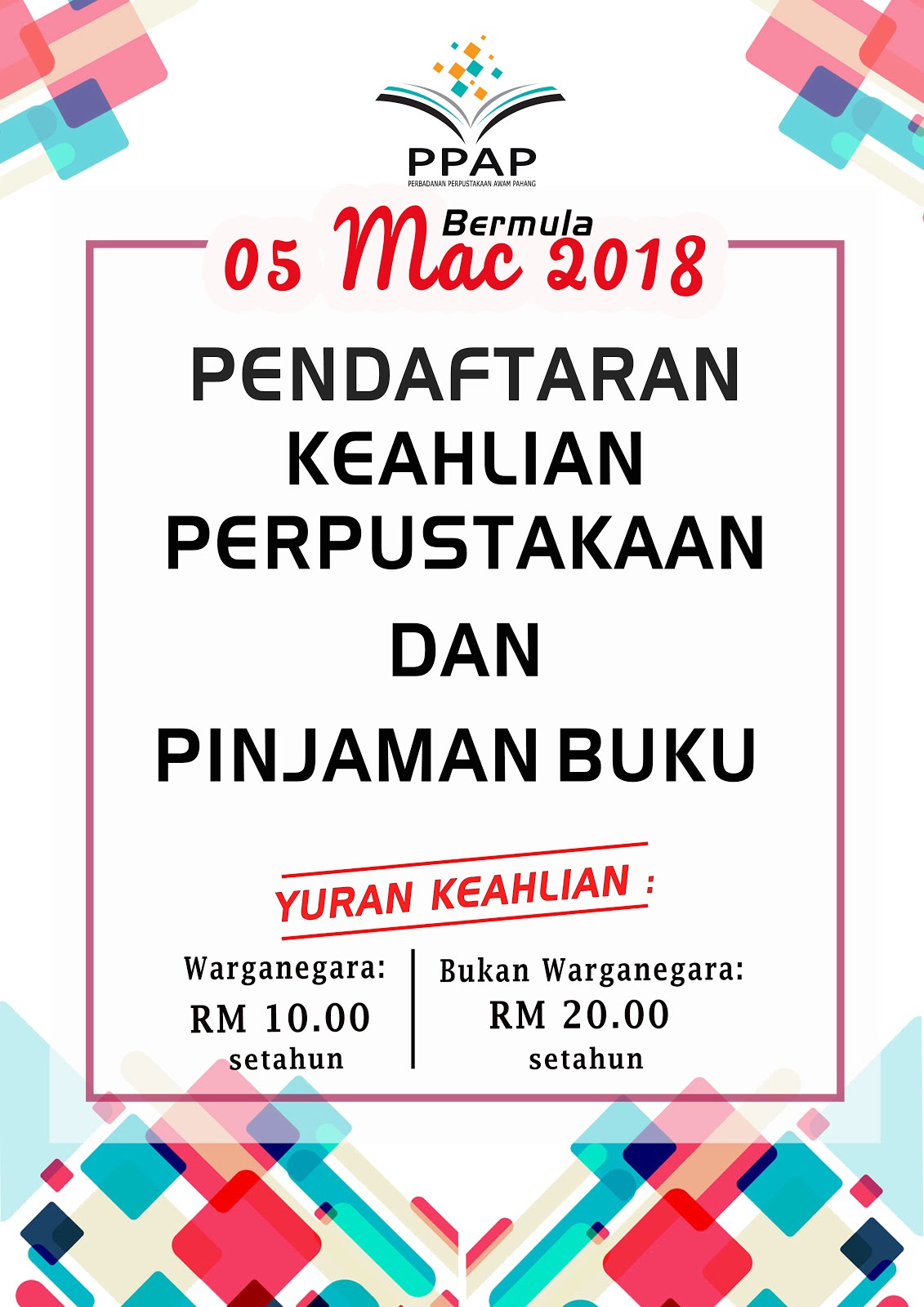 Jom Pinjam Buku Perpustakaan