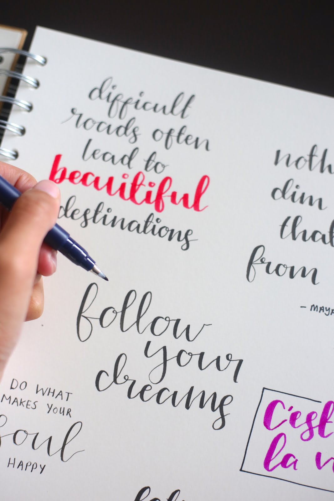 A Guide To Modern Calligraphy For Beginners