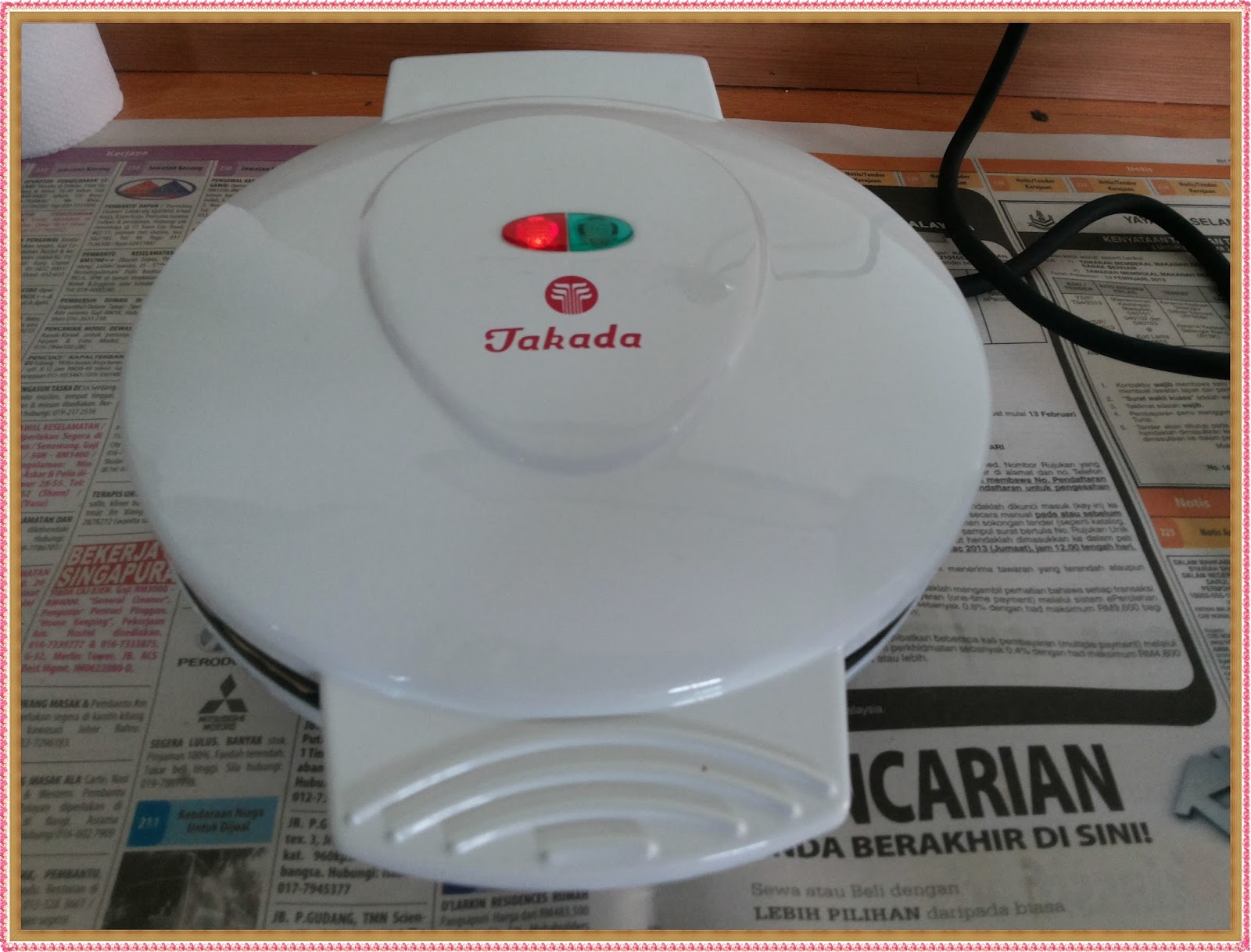 Stories About Me and My Family ;) Waffle Maker Takada