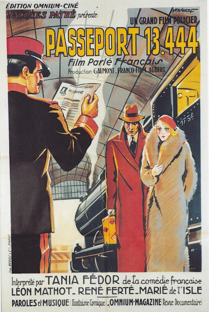 Imagerie du Chemin de Fer: Film : Passeport 13.444 de Léon Mathot - 1931