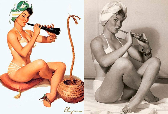 pin-ups desenhos