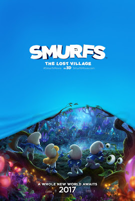Smurfs: The Lost Village Teaser Poster