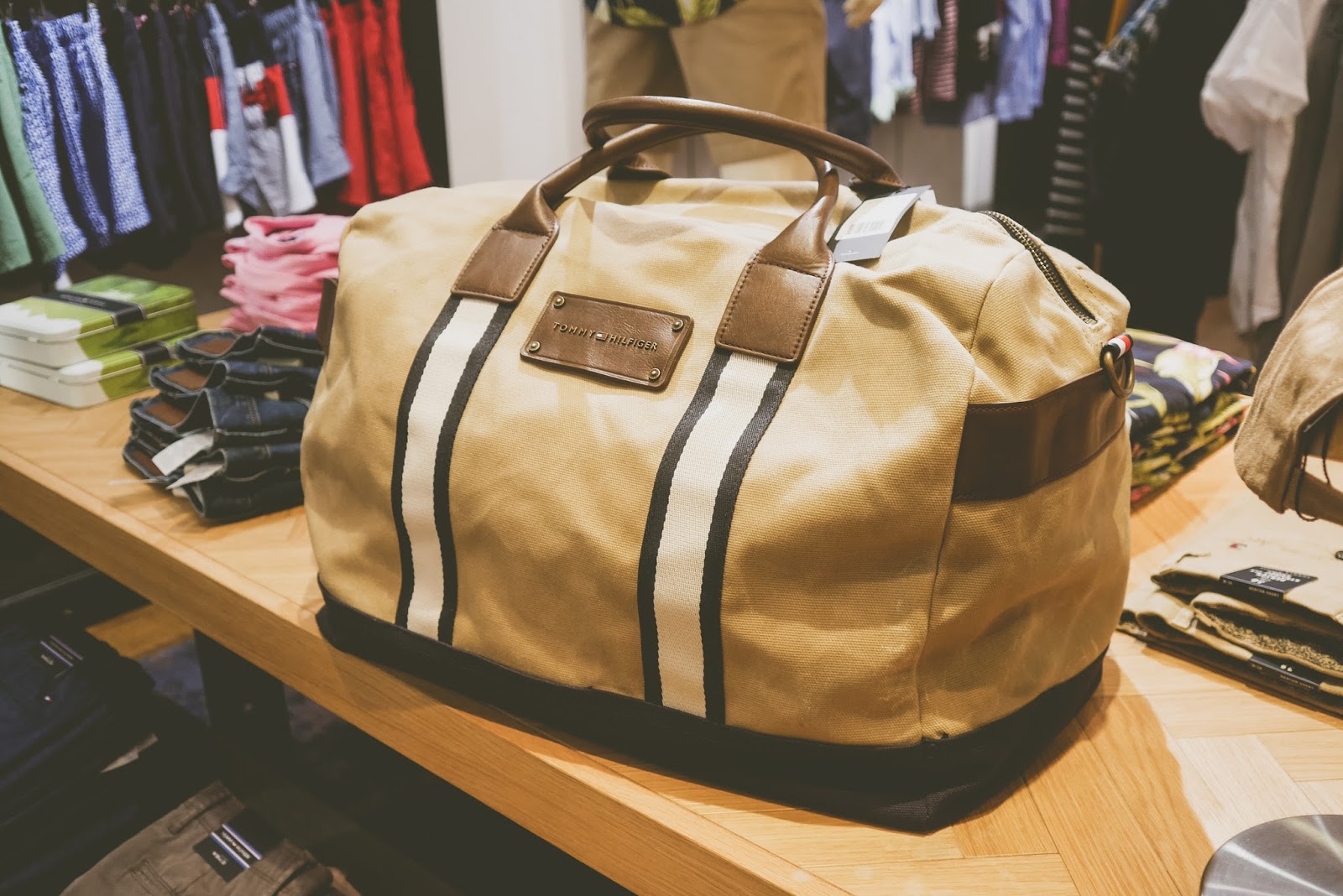 Father S Day Ping At The Bentall Centre Sophie Eggleton Dad Really Liked The Quality Of Products And Their Classic Preppy Feel Seemed Particularly Fond Canvas Bag Pictured Below