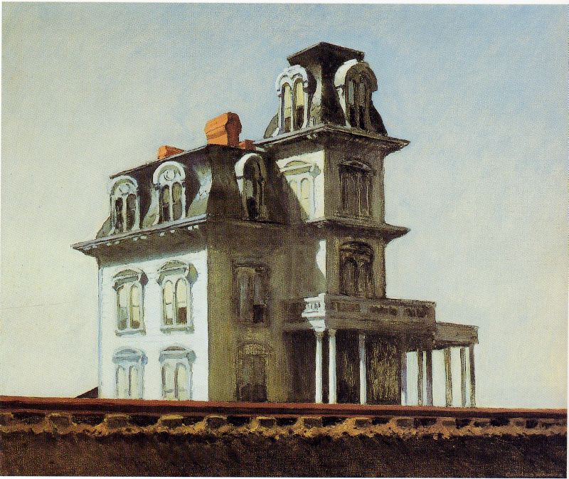 CATARSI House by the Railroad, 1925, Edward Hopper