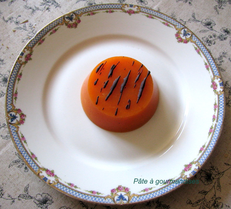 pâte à gourmandises dessert léger potironorange