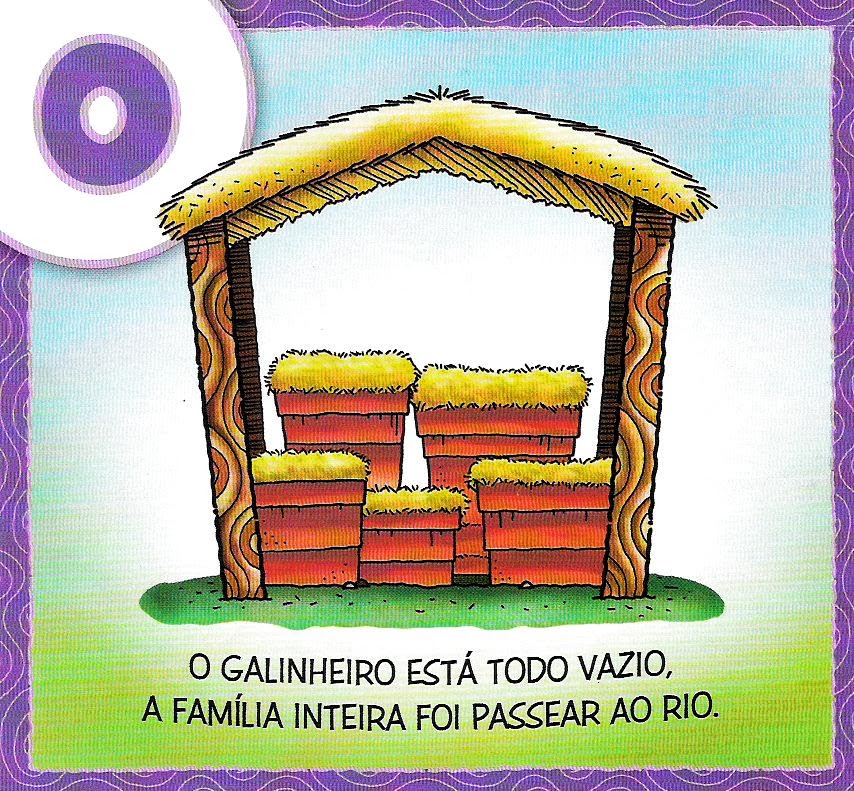 História com números - Sequência numérica de 0 a 10 com animais