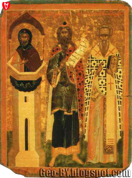 Симеон Столпник, Пророк Захария, Иоанн, Архиепископ Новгородский