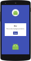 how to blur background in html 4