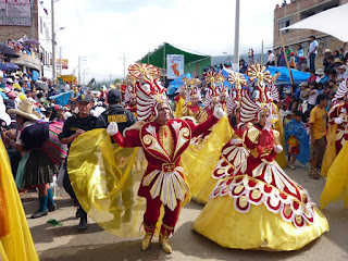 Los carnavales de Cajamarca, Perú