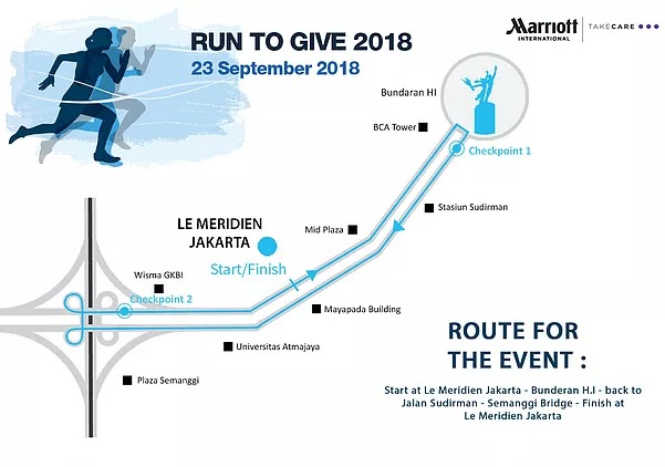 🔍 Route Run To Give - Jakarta • 2018 Map Run To Give - Jakarta • 2018