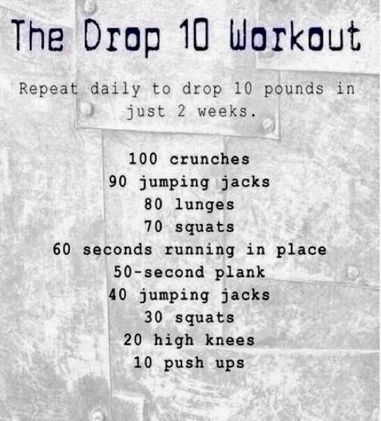 Time To Get Fit The Drop 10 Workout time-to-get-fit-the-drop-10-workout