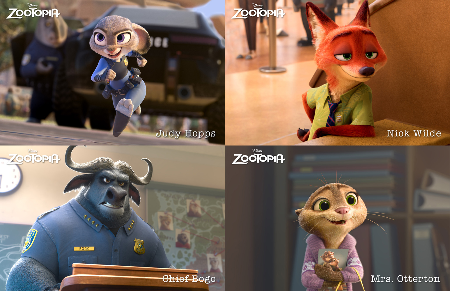 Meet The Inhabitants of Disney's 'Zootopia' Film Geek Guy