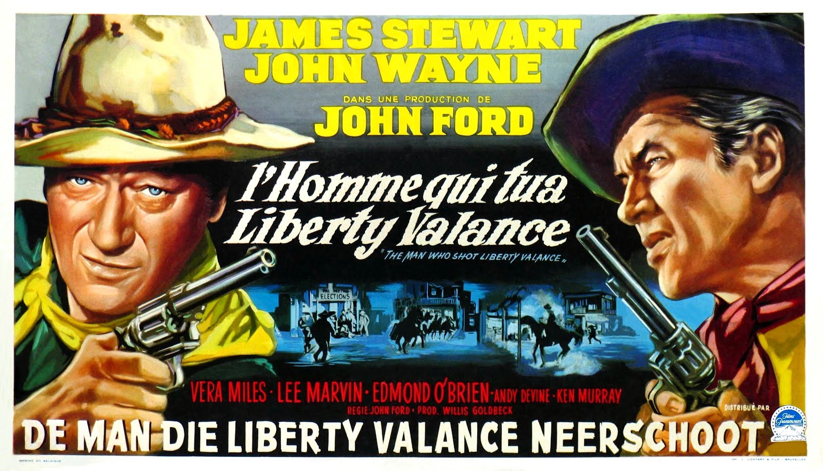 L'homme qui tua Liberty Valance (1961) John Ford - The man who shot Liberty Valance