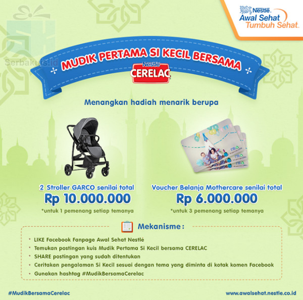 Mudik Pertama Si Kecil bersama Cerelac Mudik Pertama Si Kecil bersama Cerelac