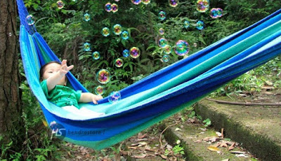 Jual Hammock Camping Single Murah - Motif Salur Nyaman Jual Hammock Camping Single Murah - Motif Salur Nyaman