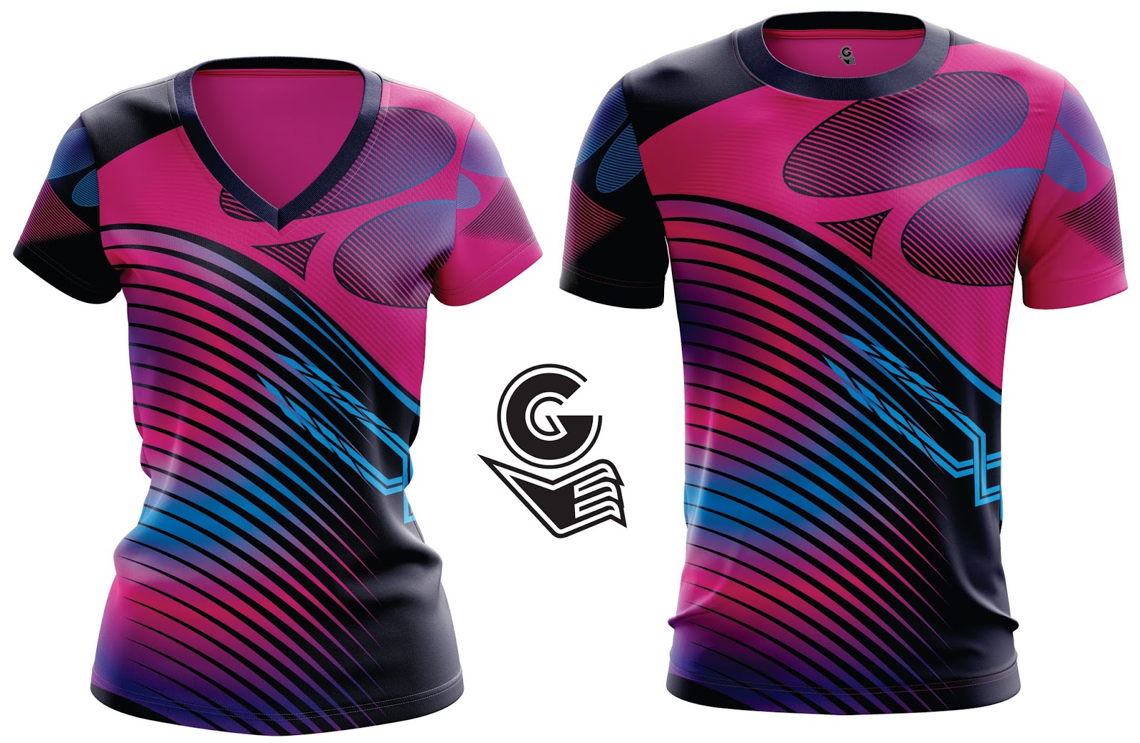 poleras de voley sublimadas