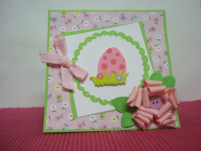 Easter Egg Themed Card