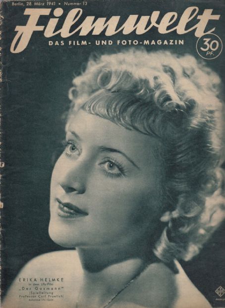 28 March 1941 worldwartwo.filminspector.com Erika Helmke Filmwelt