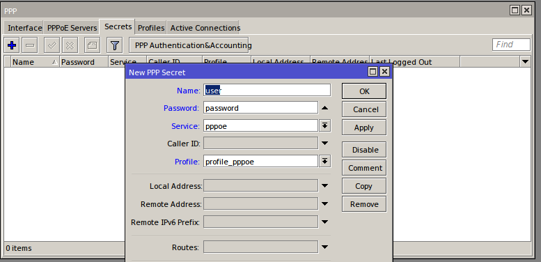Interface default. Interface default