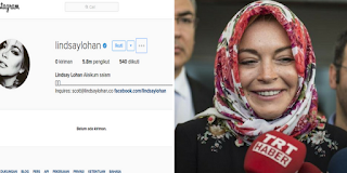 Hapus Semua Gambar Instagramnya, Lindsay Lohan Jadi Muslim Hapus Semua Gambar Instagramnya, Lindsay Lohan Jadi Muslim