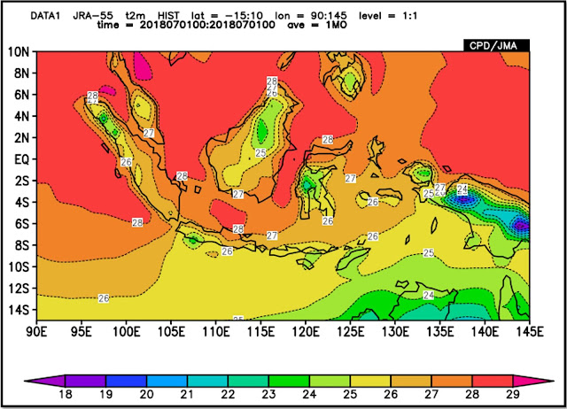 Aceh Terpanas Ruteng terdingin