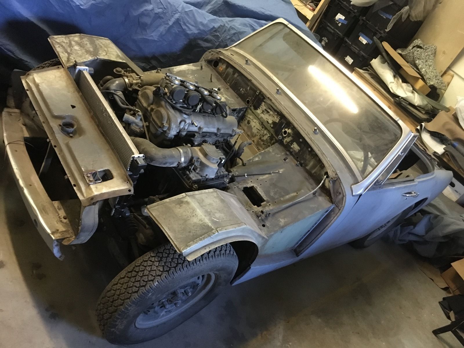 Mg Midget V8 Conversion Kit
