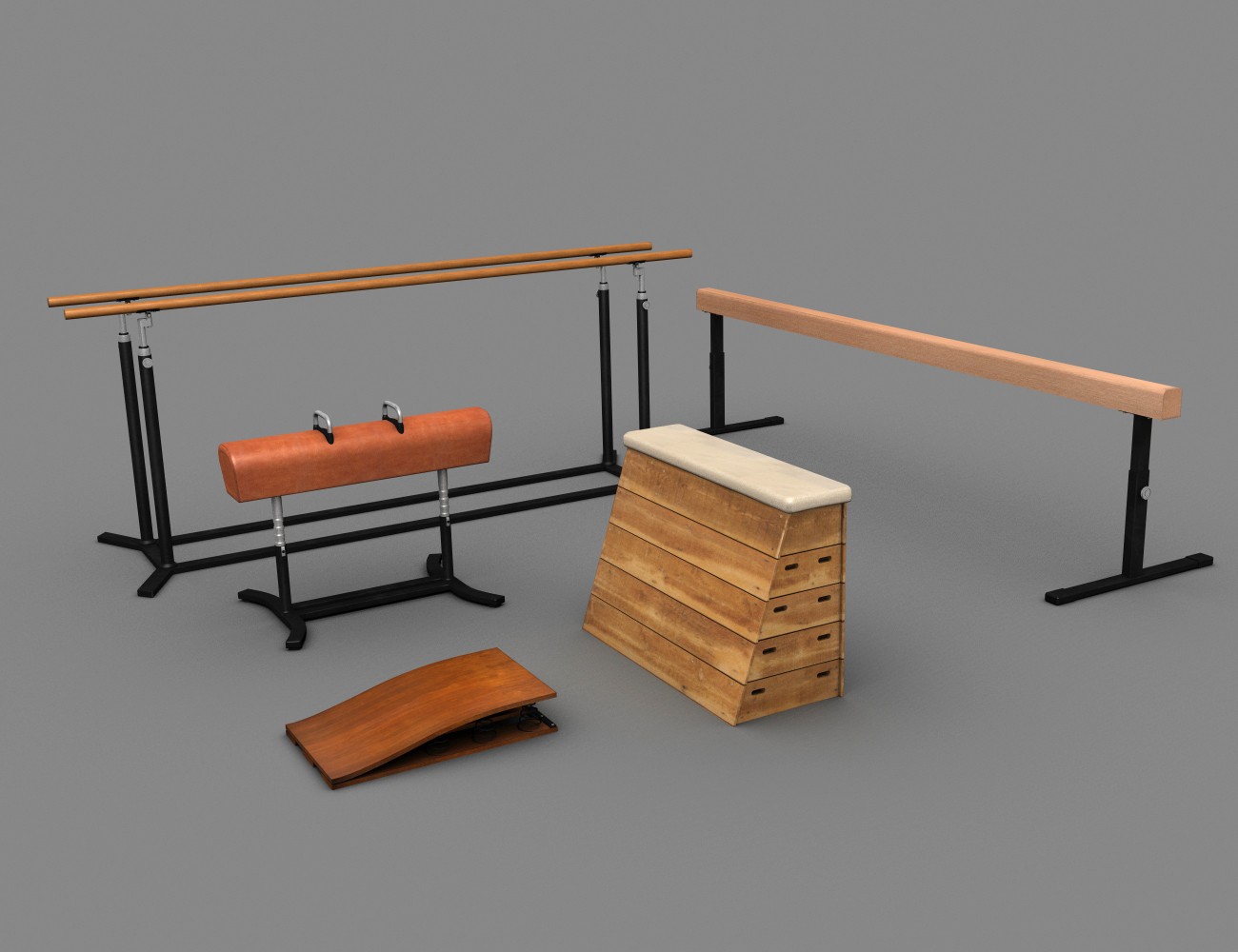 Download DAZ Studio 3 for FREE! DAZ 3D Gymnastics Equipment